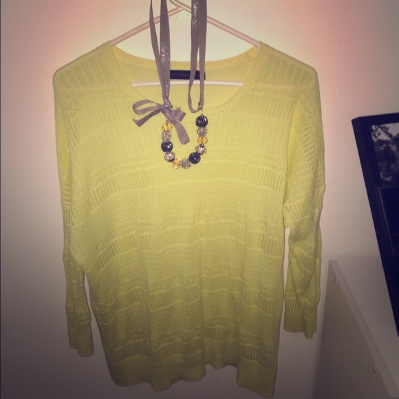 Yellow Sweater