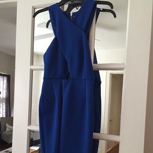 Bodycon with cutout.  Very flattering.