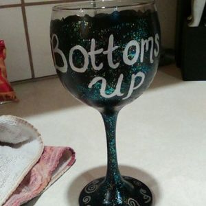 Hand painted wine