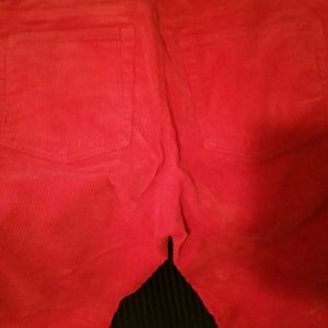 RL red corduroy pants
