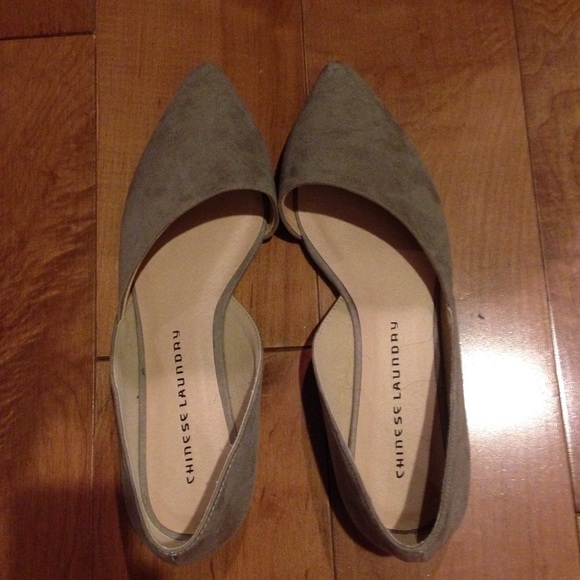 Urban Outfitters Shoes - Chinese Laundry Suede Pointed Flats