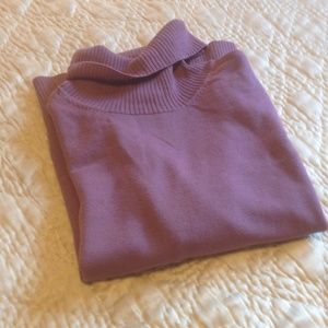 Grape colored turtle neck