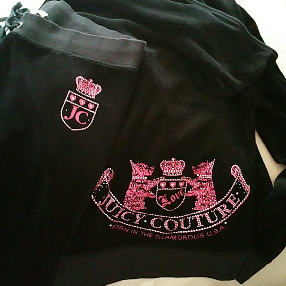 Juicy Couture velour jacket and pants