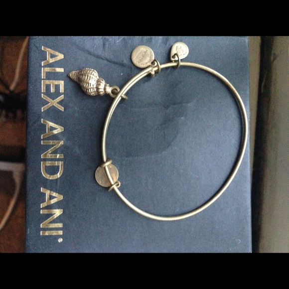 Alex and Ani Sea shell bracelet