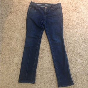 LOFT Modern Straight Jeans