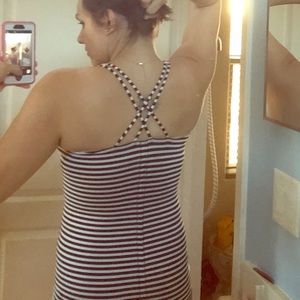 Lulu lemon stripped power y tank