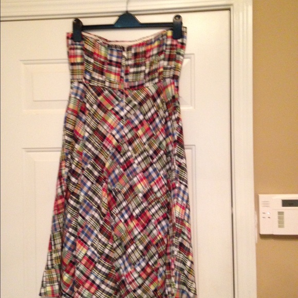 Strapless dress