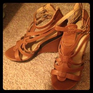 Platform wedge sandals