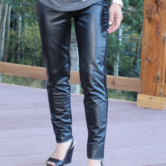 rock and republic leather pants