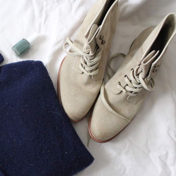 n.d.c. Shoes - n.d.c. Suede Lace Up Ankle Boot