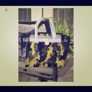 Real Michael Kors camo purse
