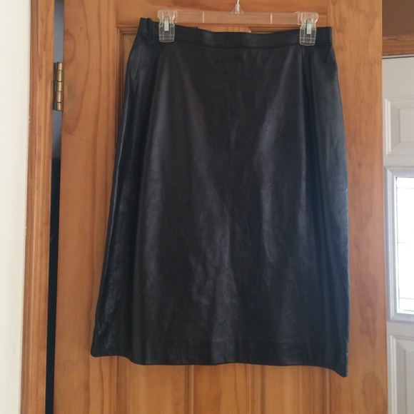 Leather Skirt