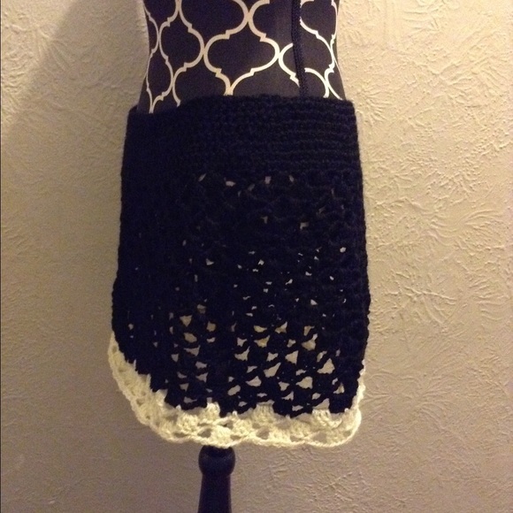 Crochet skirt no lining