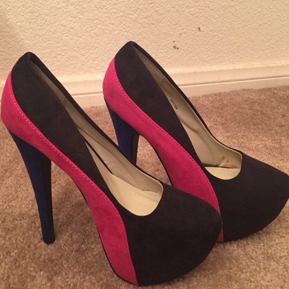 💖Color Block Pumps