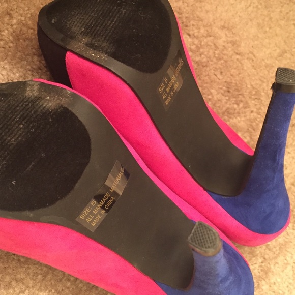💖Color Block Pumps - Picture 2 of 3