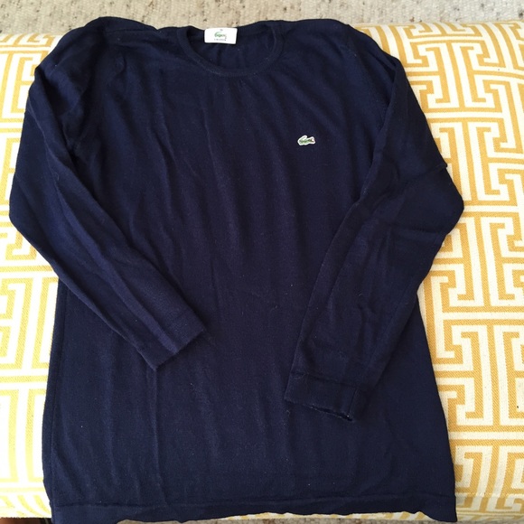 Navy Lacoste Sweater