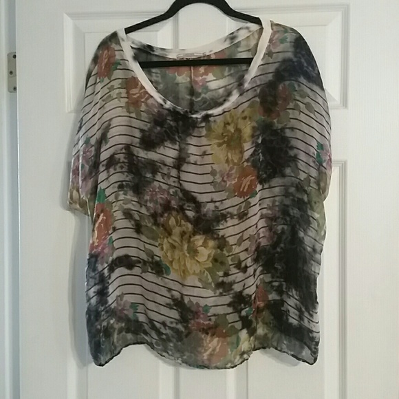 Flowery blouse