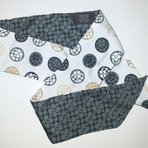 Coach silk purse scarf