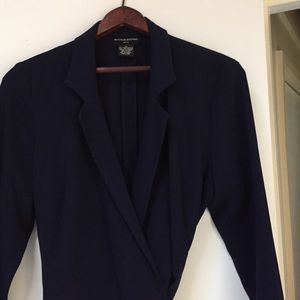 Elegant business wrap dress