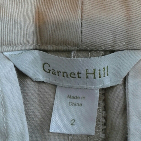 Light Tan Garnet Hill khakis - Picture 4 of 4