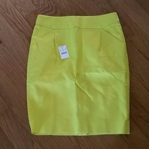 J Crew factory NWT pencil skirt