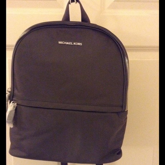 Michal Kors large nylon back pack
