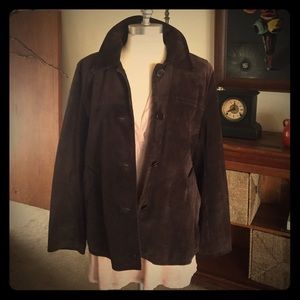 Coach  brown suede jacket