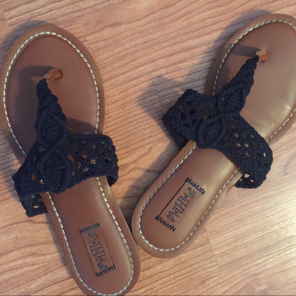 MadLove Crochet flip flops