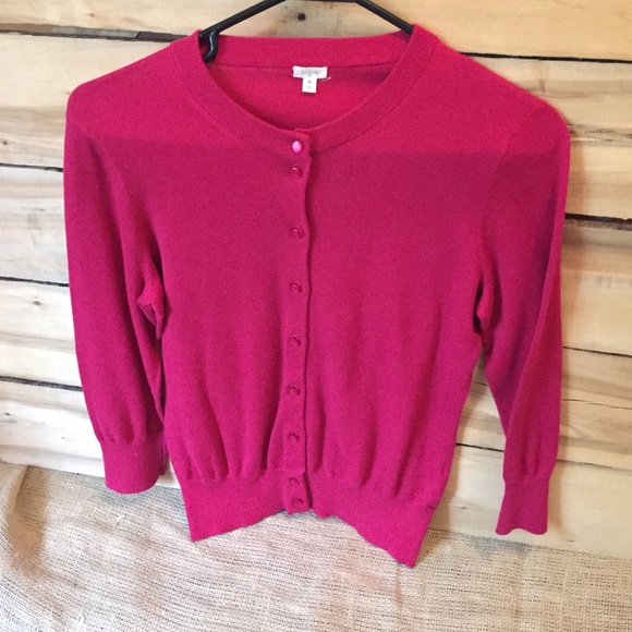 J.CREW Pink Cardigan