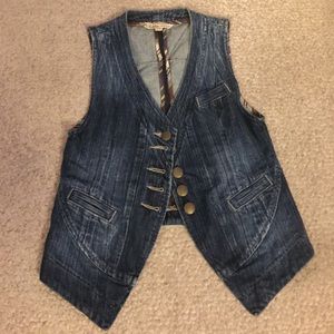 Denim vest