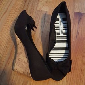 Open Toe Wedge Shoes