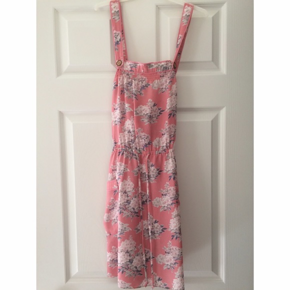 Pink Floral American Eagle Dress