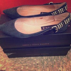 Black Flats Steven By Steve Madden