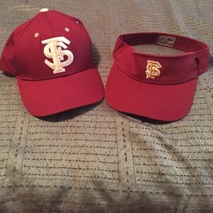 Florida State Seminoles Hat and Visor Bundle