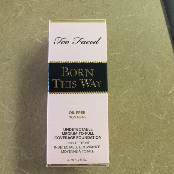 Caramel too faced foundation