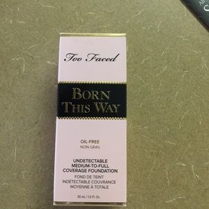 Golden too faced foundation