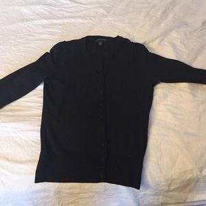 Banana Republic button down black cardigan