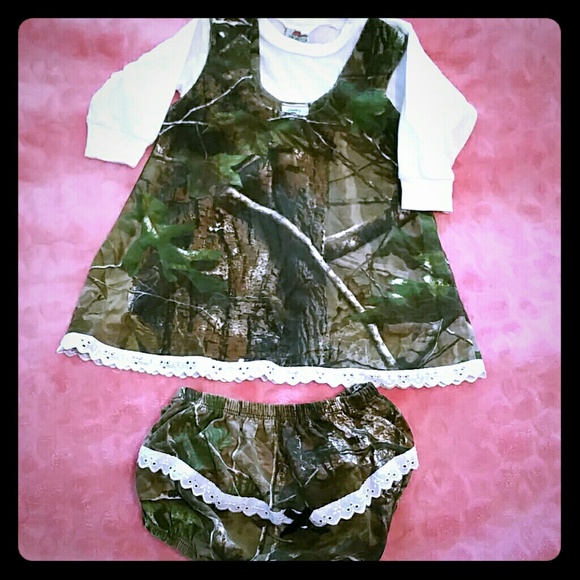 12 month realtree outfit for baby girl!