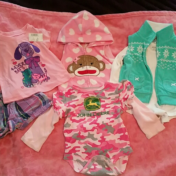 6-9 month baby girl bundle