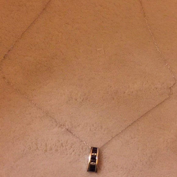 Blue sapphire necklace