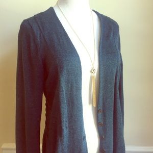 Nic + Zoe Blue Cardigan
