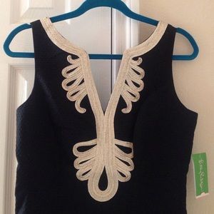 Lilly Pulitzer Black Janice Shift