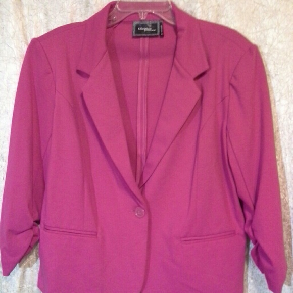 Christian Siriano Pink Blazer
