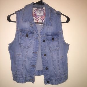 Denim vest