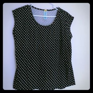 Floral Sleeveless Top, NWOT