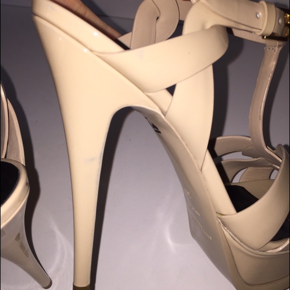 YSL saint Laurent tribute sandal heel sz 38.5 - Picture 4 of 4