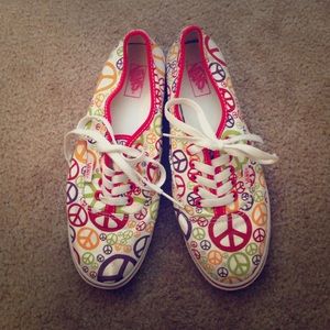 Peace Sign Vans!
