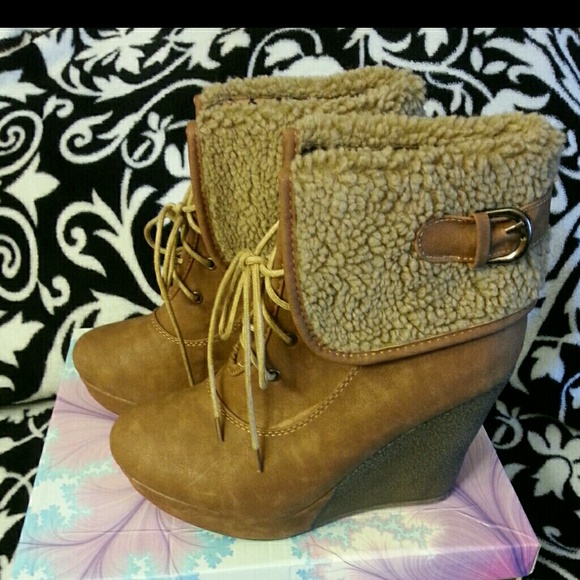 Tan boots