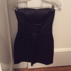 Strapless Little Black Dress