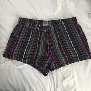 UO boho shorts
